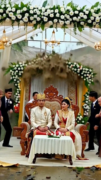 Pernikahan batal diterjang longsor #wedding #pengantinviral