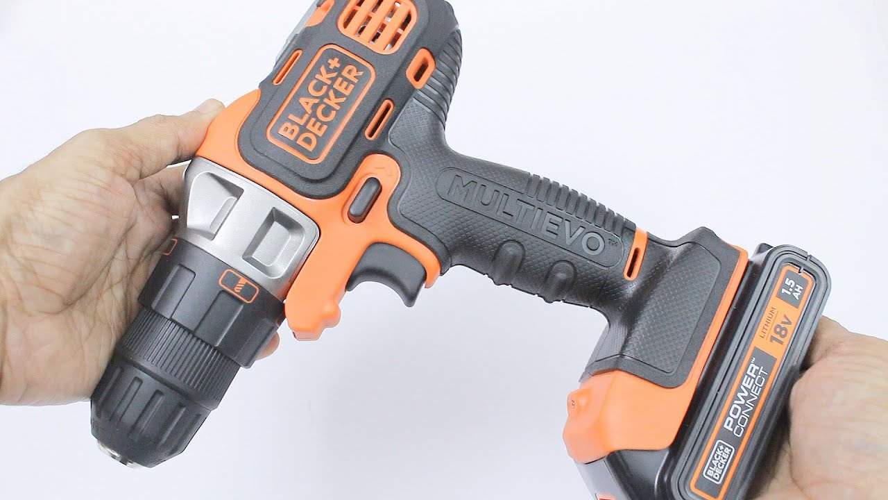 Black and Decker Multievo Corded and Codless Drills Review 