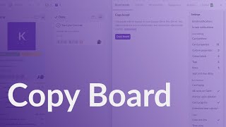 Copy board