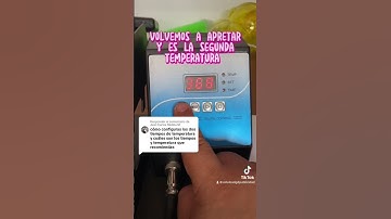 Así se configura la plancha para tazas de TLP.