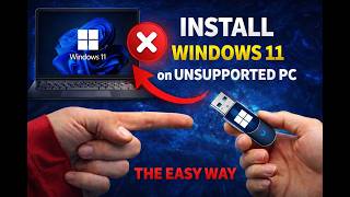 How to install Windows 11 on unsupported PCs (Best Method 2026)