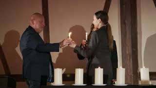 2024 Erev Yom HaShoah candle lighting ceremony