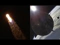 SpaceX Crew-2 launch and Falcon 9 first stage landing