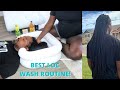 BEST LOC WASH ROUTINE FOR LONG LOCS | Dandruff Tips, Product Must haves and More!