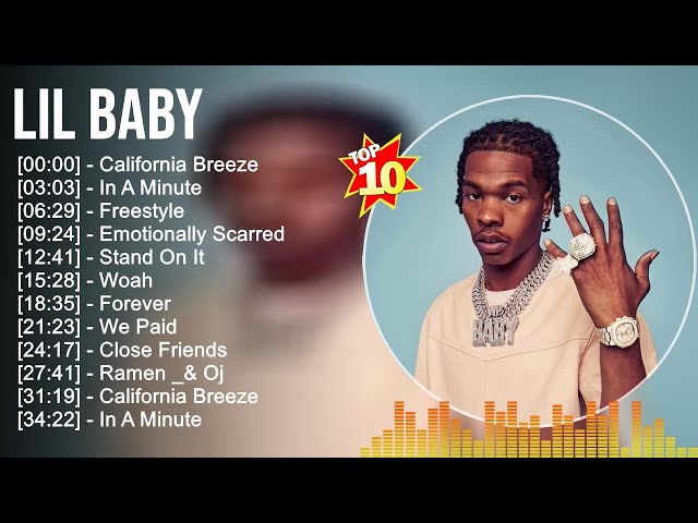 Lil Baby Greatest Hits 2023 ~ Billboard Hot 100 Top Singles This Week 2023 class=