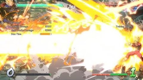 DBFZ A21/Vegeta/Goku Black round start ToD