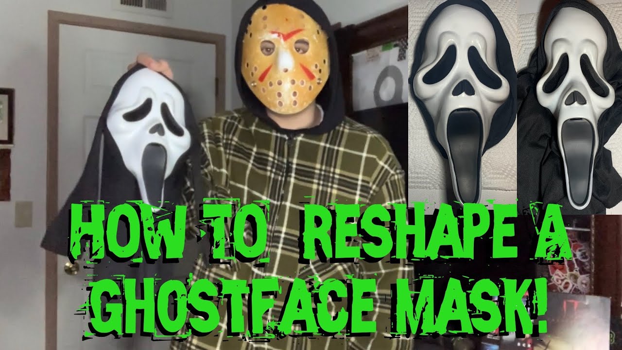How To Reshape A Ghostface Mask YouTube How To Reshape A Ghostface Mask YouTube