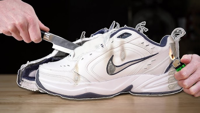 The Nike Air Monarch Louis Vuitton Custom Is The Ultimate Hypebeast Dad  Shoe •