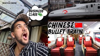 Fastest bullet train in China😱🇨🇳 indian Exploring China😍