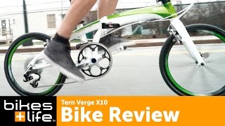 Verge X10 - Fast and Lightweight Tern Folding Bike