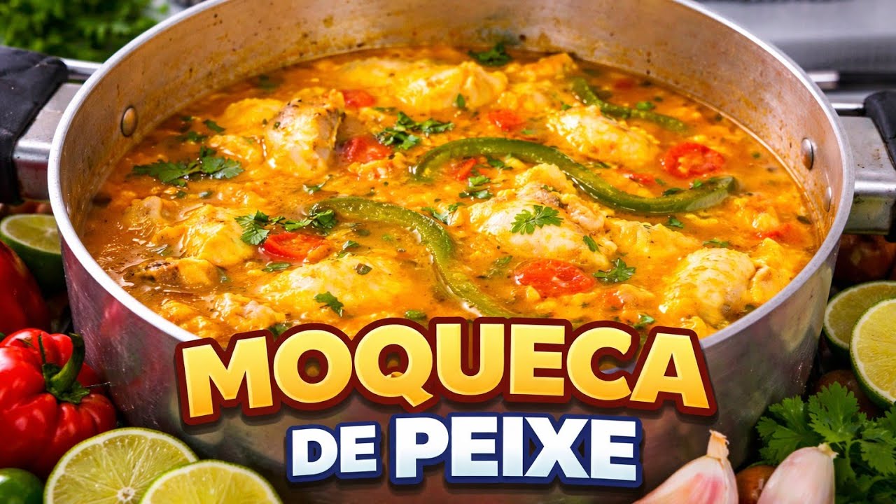 MOQUECA DE PEIXE IRRESISTIVEL 😍 