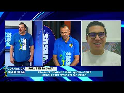 CONVERSA COM PRESIDENTE DA MARCHA PARA JESUS NO MÉXICO! | JORNAL DA MARCHA (13/05)