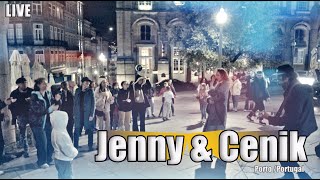 Jenny &amp; Cenik --Home+Riptide (live from Porto/Portugal).