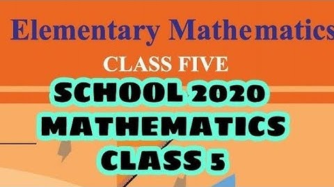 CLASS 5 MATHS || CHAPTER 1 || PAGE 4 || ENGLISH VERSION