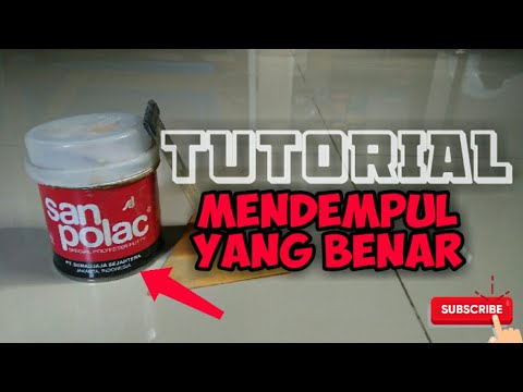 Video: Berapa Lama Masa Yang Diperlukan Untuk Memasang Dempul Kaca?