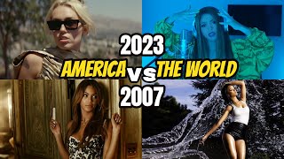 AMERICA TASTE IN MUSIC VS THE WORLD (2000-2023) THE #1 SONG OF EACH YEAR