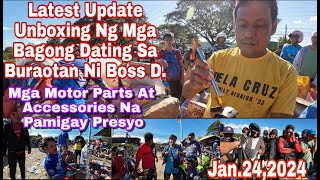 Buraotan Latagan Ni Boss D. Pamigay Presyong Mga Motor Parts At Accessories. Unboxing Update