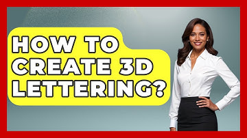 How To Create 3D Lettering? - Graphic Design Nerd