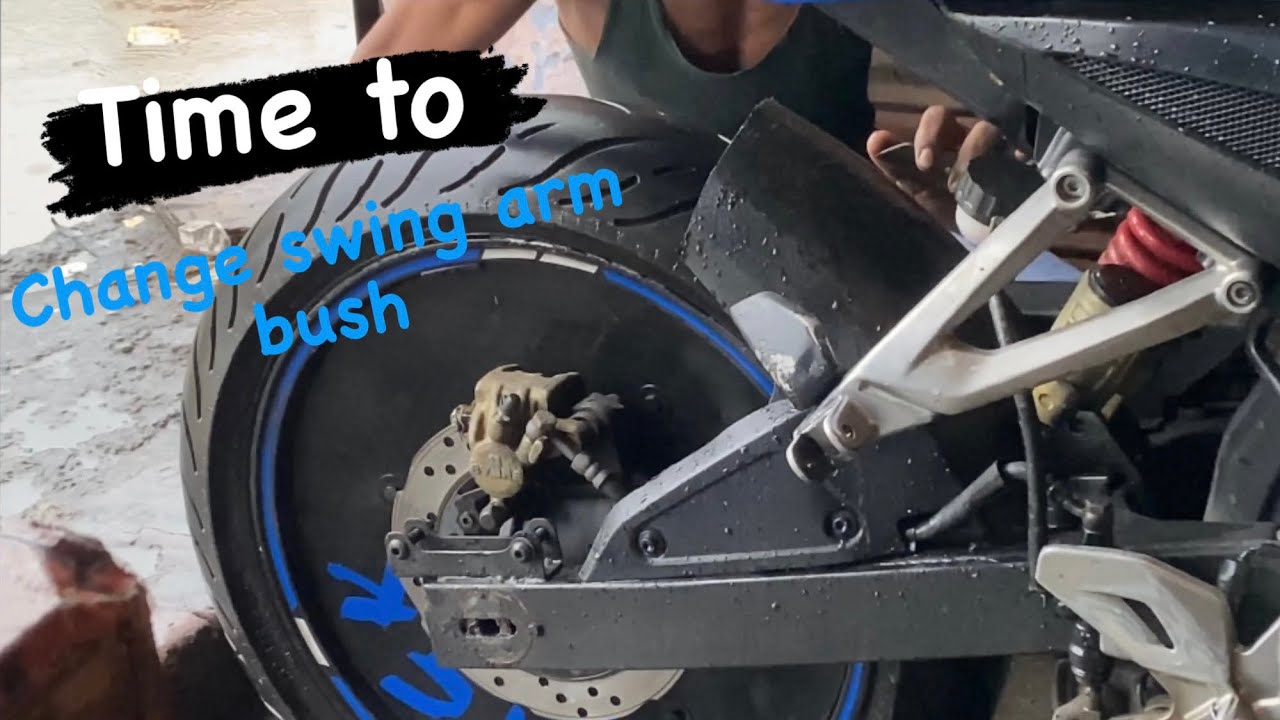 Ns200 swing arm bush // ns200 bush replacement // ns200 // Jalandhar