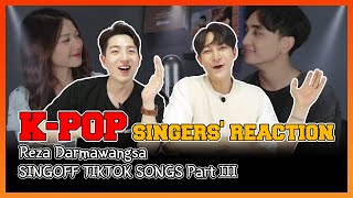 🇰🇷K-Pop singers' reaction. SINGOFF TIKTOK SONGS Part III | Reaction by Koreans | EP27