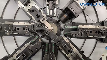 WNJ Factory Manufacturer cnc1280 Engine Automatic Motor Cnc spring machine New Spring Machine
