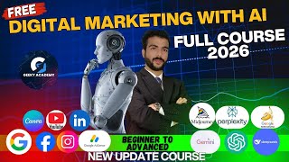 Digital Marketing with AI Full Course 2026 | AI Digital Marketing Beginner to Advanced| GeekyAcademy