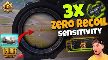 3x Scope Sensitivity For Pubg ✔️Huge Sensitivity Boost