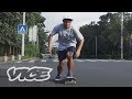 The Chinese Pro Skater Known for Big Tricks