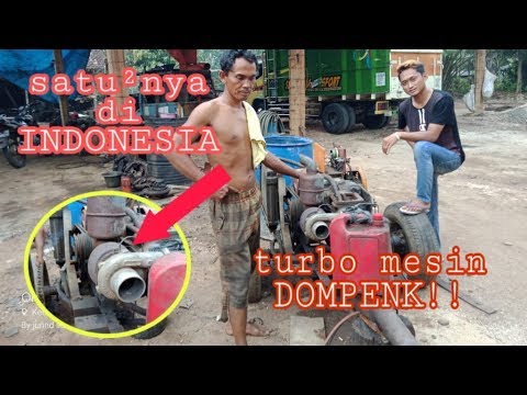 INDONESIA VIRAL!!! TURBO mesin DOMPENK