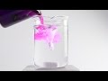 Lab chemical reaction change in color