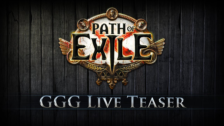 Path of Exile: GGG Live Teaser (July 2024)