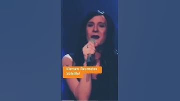 #eurovision2026 #shorts Klemen recreates Lena’s Satelite!