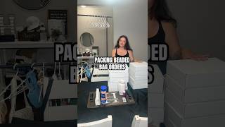 Package my followers beaded bags w me #tjmaxx #tjmaxxhaul #packagingorders #beadedbag #tjmaxxfinds