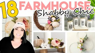 🌟 18 Beautiful Farmhouse Shabby Chic Decor | Shabby Chic Farmhouse Style DIY Decor