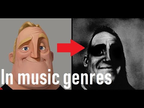 🔥 Mr. Incredible becoming uncanny with different music te