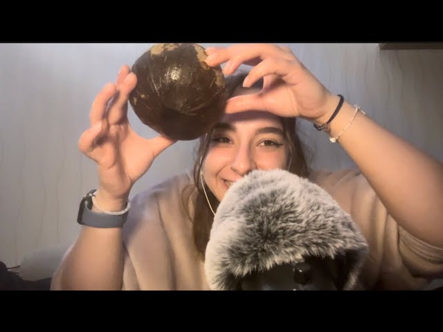 🌙ASMR - Jeu d’eau & punaises + mic brushing 🌙