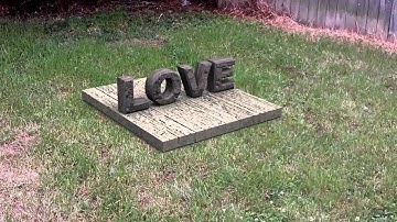 Motion Tracking with BouJou. Platform and text composited in 3DS MAX.