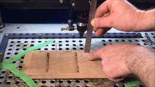 Laser Cutter Focus - Measuring Focal Point and Depth of Cut