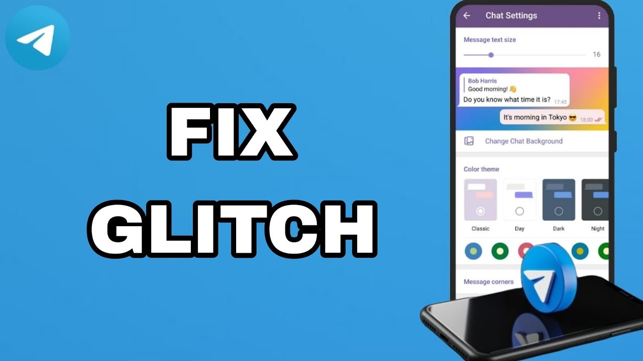 How To Fix And Solve Glitch On Telegram App | Final Solution - YouTube