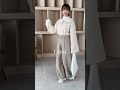 【⚘˖*袖が可愛いすぎる*⚘】スリットスリーブオーバーシャツ #夢展望 #ootd #yumetenbo #2024ss #Shorts
