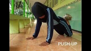 UPRAK PENJAS | Lari/Sit Up/Push Up/Back Up/Roll Depan Belakang💪
