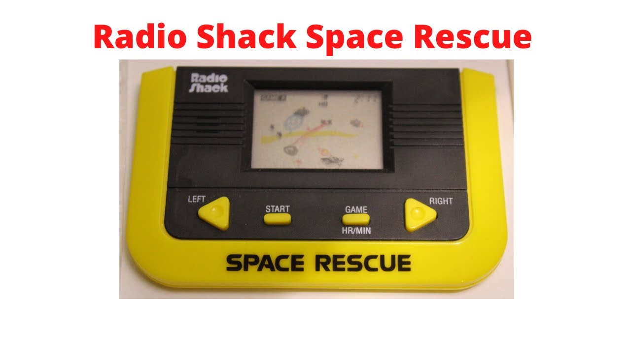 VINTAGE LCD Electronic Action Game Space Rescue by PEKA Toys 