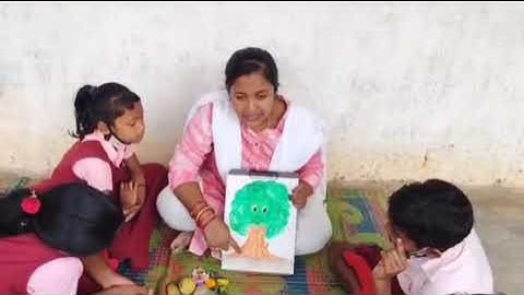 DECE, IGNOU, project work, phase-2,day 17(a), activity session 23,based on theme trees or plants.