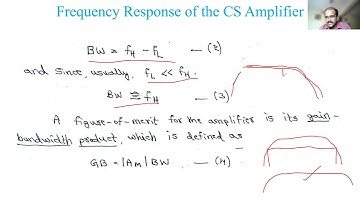 Lecture 22_Analog Circuits (18EC42) | Frequency Response of the MOSFET CS Amplifier | VTU