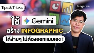 Gemini สร้าง Infographic อย่างง่าย ไม่ต้องออกแบบเอง! | Tips &amp; Tricks - TANGERINE [Official Video]
