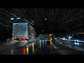 ☔️Midnight Tokyo Rainy Highway Drive💤Drift into Deep Sleep😴(Real Footage, Not AI)