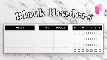 How to add Black Headers to Widgets - Planify Pro