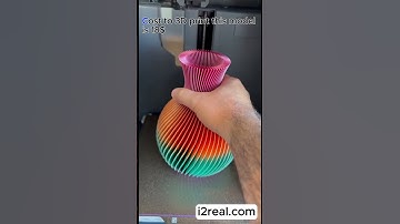 How You Make Rainbow Vases in 8 Seconds! #satisfying #3dprinting #3d
