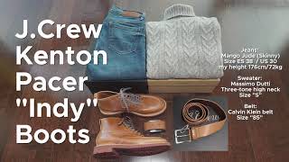 J. Crew Kenton Pacer Indy boots Color: Rustic Canoe Item C8867 Review