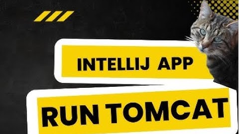 Intégration Tomcat/Intellij Idea